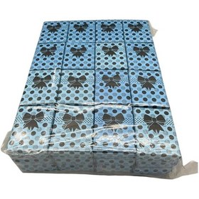 Resim Karton Süngerli Mavi Renk 8/6 Cm 48 Adet Üçlü Set Takı Kutusu Çok Renkli 