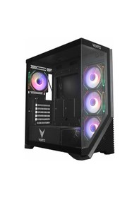 Resim Vento Vg4202fla 850w 80+ Bronz Usb 3.2 Argb Eatx Mid Tower Siyah Kasa 