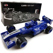 Resim Simülasyon Modeli Yarış Arabasını Geri Çekin-f1 Mavi 