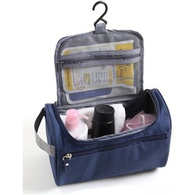 Resim Reedark Erkek Seyahat Çantası: Dışarıda Asma Tipi Çok Fonksiyonlu Tuvalet Malzemeleri Organizer Gri Diğer 