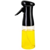 Resim TİCARETSEPETİM BUFFER® Çok Amaçlı Cam Şişe Püskürtmeli Dağıtıcı Yağdanlık Limonluk Sirke Sosluk Spreyi Siyah 