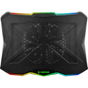 Resim Rampage AD-RC8 SHOWY Siyah 180mm Fan 15-17 RGB Işıklı Notebook Soğutucu Stand 