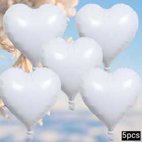 Resim 5'li Paket, Kalp Folyo Balonlar, Sevgililer Günü Dekoru, Doğum Günü Partisi Dekoru, Yıldönümü Dekoru, Mezuniyet Dekoru, Tatil Dekoru, Anneler Günü Dekoru, İç ve Dış Mekan Dekoru, Ev Dekoru, Oda Dekoru 