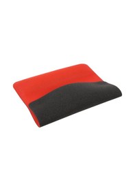 Resim newdaki Kırmızı Dikdörtgen Bilgisiyar Notebook Bileklik Destekli Ergonomik Optik Mousepad 19x23 