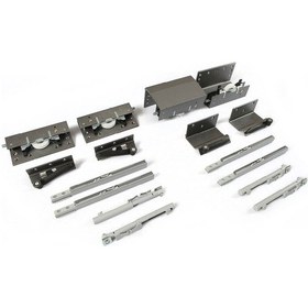 Resim Albatur 100 Kg Ayarlı Sürme Gardrop Sistemi 16-20 Mm 