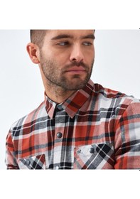 Resim Regatta Thamos Erkek Gömlek - Kırmızı 