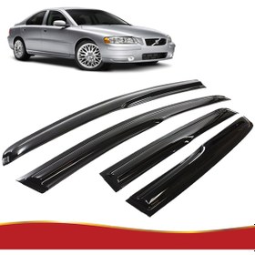 Resim Volvo S60 Mügen Cam Rüzgarlığı 2001-2010 Arası 4 Lü N11.36296 