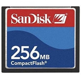 Resim Compact Flash 256 MB CF Hafıza Kartı 