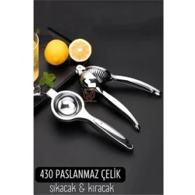 Resim Limon Sıkacağı Paslanmaz Çelik 