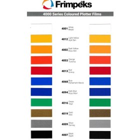 Resim Frimpeks Plotter Kesim Folyosu 4094 Koyu Mavi 