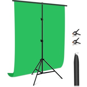 Resim Sunsky 1 X 2M T-Şekli Fotoğraf Stüdyosu Arka Plan Kiti (Yurt Dışından) 