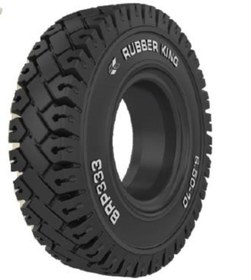 Resim RUBBERKING 5.00-8 Premium Forklift Dolgu Lastik Sekmansız 3.00d-8 (5008500-8) 