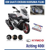 Resim Kymco Xciting 400I Serisi Motosiklet Ekran Km Koruyucu 