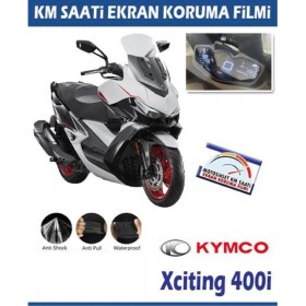 Resim Kymco Xciting 400I Serisi Motosiklet Ekran Km Koruyucu 