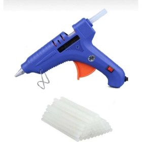 Resim 20 Waat Sıcak Silikon Tabancası ve 10 Adet Silikon 