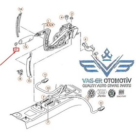 Resim Audi A3 2009-2013 El Fren Kolu Düğmesi Tuşu Kapağ 8P0711333A 