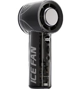 Resim Boatshop1 Siyah Bu Yeni Buz Paketi Yüksek Hızlı Soğutma 100 Hız Ayarı Sonsuz Hız Kontrolü El Tipi Fan Turbin Saç Kurutma Makinesi Şeffaf Tasarım Ekran Göstergesi Pil Seviyesi Dış Mekan Ofis Öğrenci Spor Siyah 