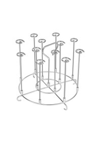 Resim 6qt Hava Fritöz Şiş Standı Izgara Kurutucu Rafı Diğer 