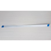 Resim FFC 18 Pin 20cm Düz 0.5mm Adımlı Esnek Flex Kablo Awm 20624 80c 60v Şerit Fleks Film 