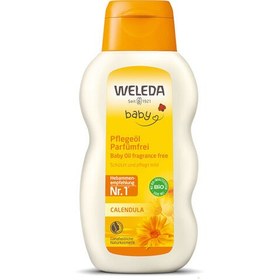 Resim Weleda Calendula Organik Parfümsüz Bebek Yağı 200 ml 