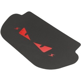 Resim Tesla Model Y İçin Fren Lambası Sticker'ı, Şeytan Gözü Araba Arka Lambası Sticker'ı 