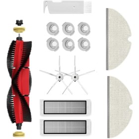Resim Roborock S6/S6 Pure Uyumlu Yedek Fırça Hepa Filtre Mop-14 Parça 