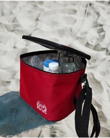 Resim Vip Termos Çanta 11 L Plaj Tipi Buzluk Soğutucu Çanta Kırmızı 