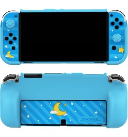 Resim Konsol Plus Nintendo Switch OLED Koruyucu Kılıf 8 In 1 Set Dobe TNS-2120 