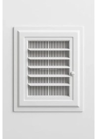 Resim Estetik Tasarımlı Plastik Banyo Wc Havalandırma Menfezi 30x30 Cm 