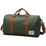 Resim Xuweiwei King's Inn Yeşil Büyük Valiz - Hafif Oxford Kumaş Gezi Çantası - Haftasonu Tatil Spor İçin Yeşil 