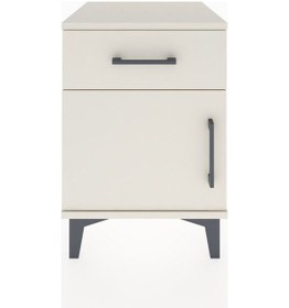 Resim Hyperion Komodin Tek Çekmeceli Tek Kapaklı 44x44x64 Aytaşı-ay... Aytaşı 