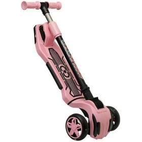 Resim 3+ Yaş Scooter Cool Wheels Işıklı Luna Elite Pembe 