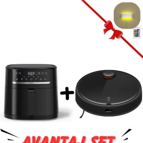Resim Xiaomi Mi Robot Premium Performans Akıllı Robot Süpürge, Mi Smart Air Fryer Aile Boyu 6 Lt,lambader 