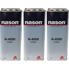Resim Nason N 4000 2k Akrilik Vernik 5 L 3 Adet 