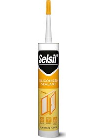 Resim Selsil Akrilik Silikonize Mastik 500Gr 1 Koli ( 10 Adet ) 