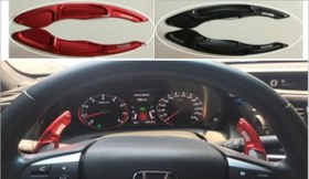 Resim Oled Garaj Honda Civic FB7 İçin Uyumlu F1 Vites Kulakçık Pedal Shıft Paddel Shift Siyah 2012-2015 