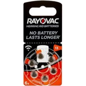 Resim Genel Markalar RAYOVAC 13 NO KULAKLIK PİLİ 6Lİ PAKET FİYAT (5132) 