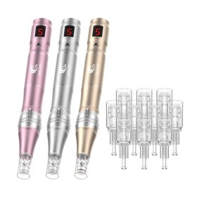 Resim Derma Pen Cilt Bakım Aleti Güzellik Kalemi - 10 Adet R-Nano 0.15mm 