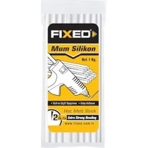 Resim Silikon Mum Çubukları, Kalın, 11.2mm Çap, 1kg Poşet 