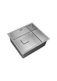 Resim Teka Fle x linea Rs15 45.40 Tek Hazneli Tezgahüstü/Tezgahasıfır (Flush) Tezgahaltı Paslanmaz Çelik Eviye - 115000013 