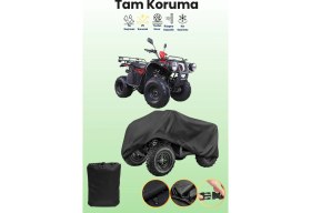 Resim Dokaca Siyah Kanuni 150 U On Road Atv Brandası, Atv Koruyucu Örtüsü 