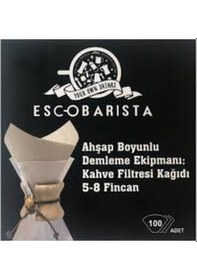 Resim Chemex Filtre Kağıdı 100'Lü Paket - Pour Over Demleme Filtre Kağı 