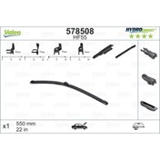 Resim Valeo 578508 3397006949 Sılecek Supurgesı On Muz Tıp 550mm Hf55 (hydroconnect Co 