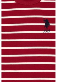 Resim U.s. Polo Assn. Erkek Çocuk Sweatshirt 50316684-vr104 Koyu Frambuaz/dark Raspberry 