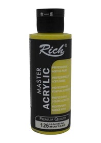 Resim Rich Akrilik Boya 120 Cc Hardal 120-126 
