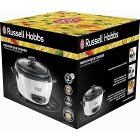 Resim Braventa Collection Russell Hobbs Orta Boy Pirinç Pişirici, Paslanmaz Çelik/beyaz, Yapışmaz Kaplama, Bulaşık Makinesinde 