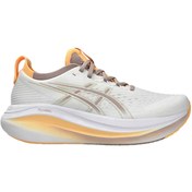 Resim Asics Gel-nimbus 27 Kadın Bej Yol Koşusu Ayakkabısı 