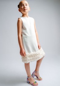 Resim mnpc Kız Çocuk Gökkuşağı Taşlı Topuklu Abiye Ayakkabı 