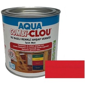 Resim Su Bazlı Vernikler 375mll17 Nr:01 Kırmızı Su Bazlı Renkli A. Verniği 375ml-4703 
