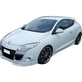 Resim Renault Megane 3 Megane 3 Coupe Yan Marşpiyel Sağ Sol Set (plastik) Boyasız Mat Siyah 